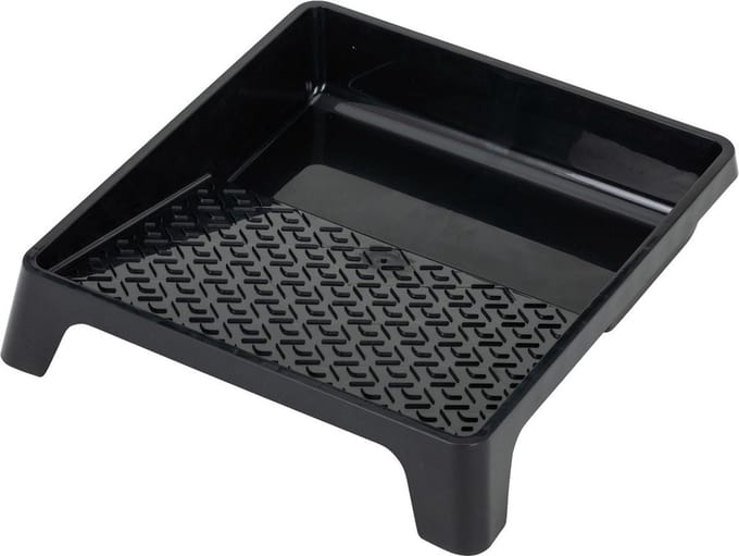 Verfbakje 24x32cm middel zwart 10 stuks
