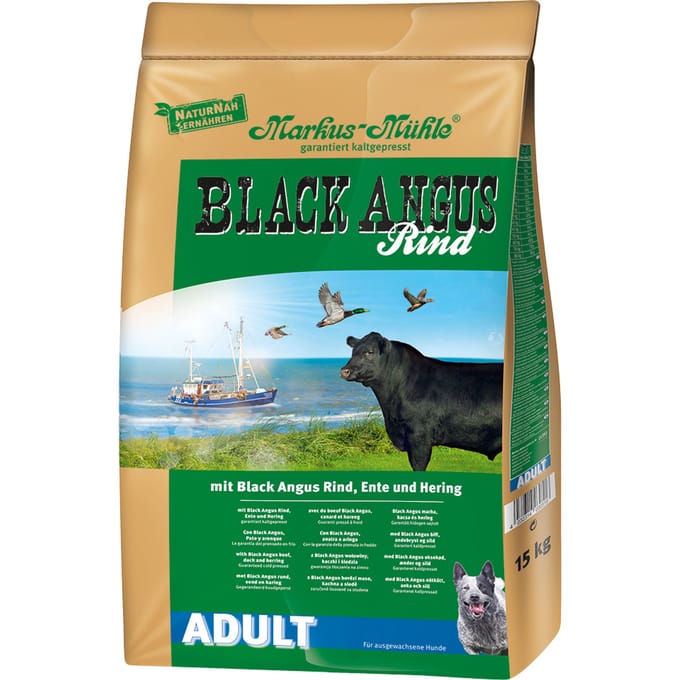 Dubbelpak: 2 x 15 kg Black Angus adult hondenvoer