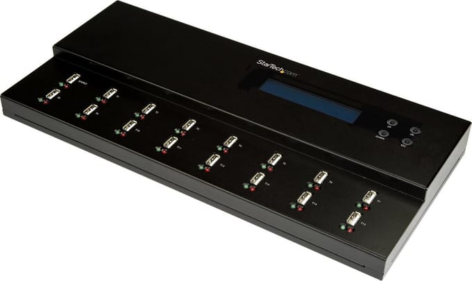 StarTech.com 1:15 Standalone USB Duplicator and Eraser - USB drev duplikator