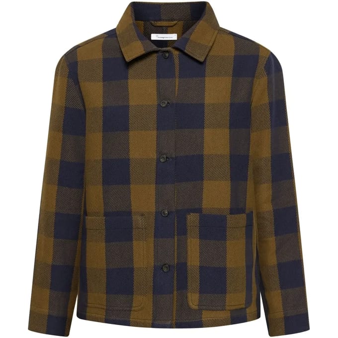 Vrouwenoverhemd KnowledgeCotton Apparel Classic