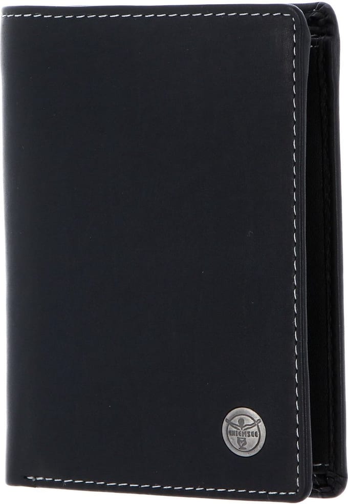 CHIEMSEE Portemonnee Chicago RFID High Wallet with Flap Black Zwart