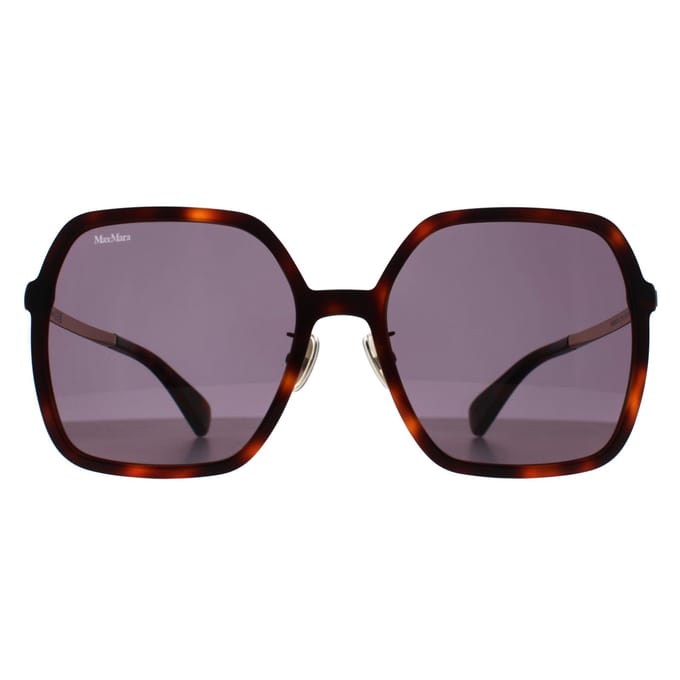 Max Mara Vierkant Dames Donker Havana Rook Grijs MM0059-D
