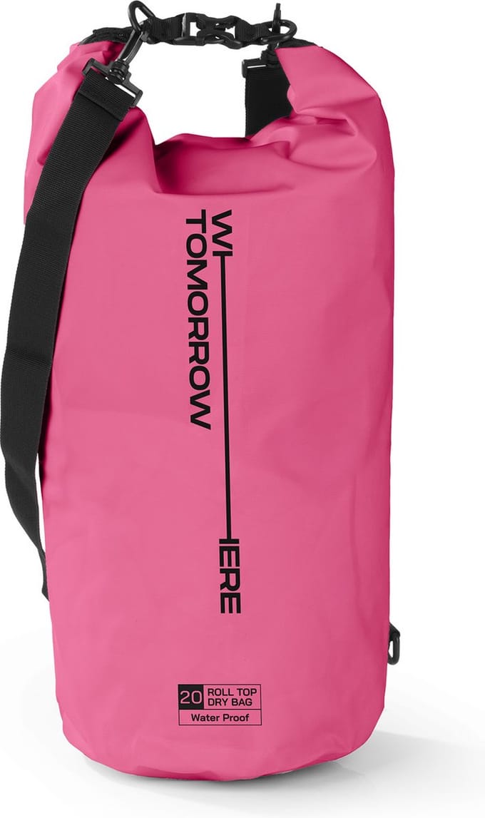 Where Tomorrow PVC dry bag Style 02 20L roze