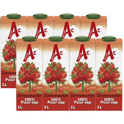 Appelsientje Zontomaat Sap - 8 x 1 L