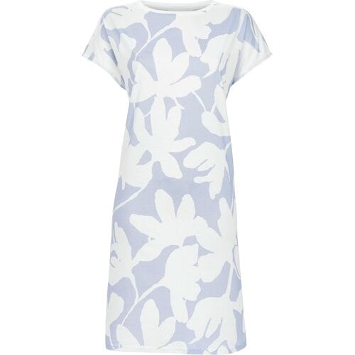 Flora nachthemd blauw Ringella - Blauw - Maat - 48
