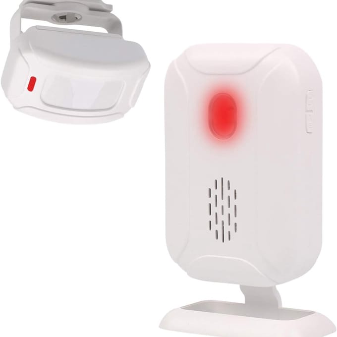 CLVP® Opritverklikker - Entreemelder - Doorgangsmelder - Beveiliging - Wit