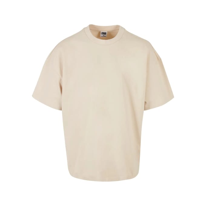 Urban Classics - Ultra Heavy Oversized Heren Tshirt - L - Ivoorkleurig