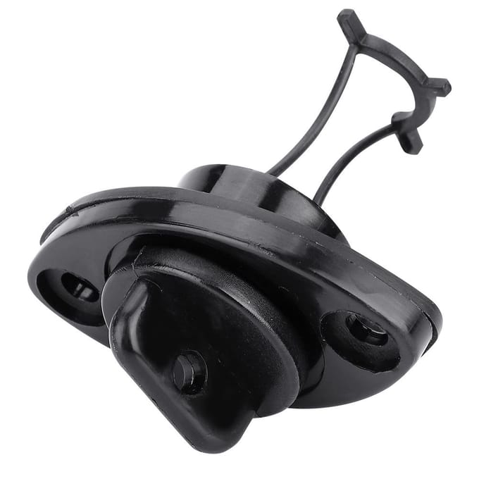 Bouchon de vidange de kayak portable, bouchon fileté pour canot pneumatique, bateau, universel gray