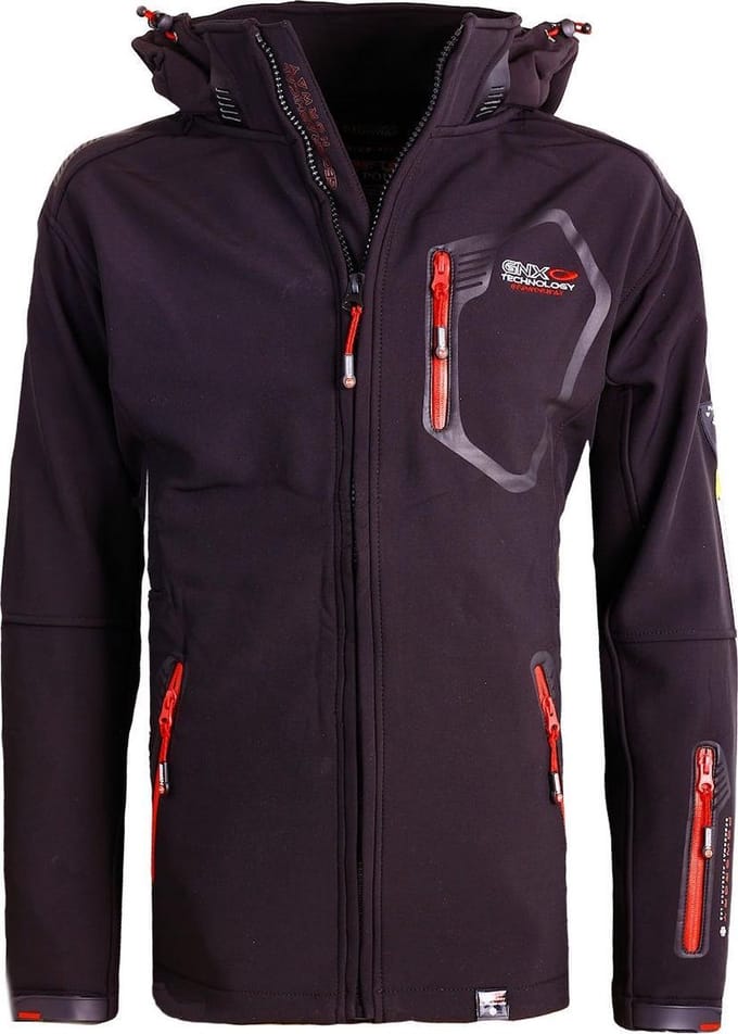 Geographical Norway Softshell Jas Heren Zwart Tanada - M