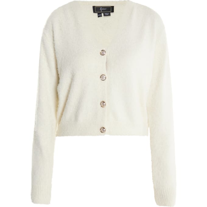 Faina Vest Dames wolwit