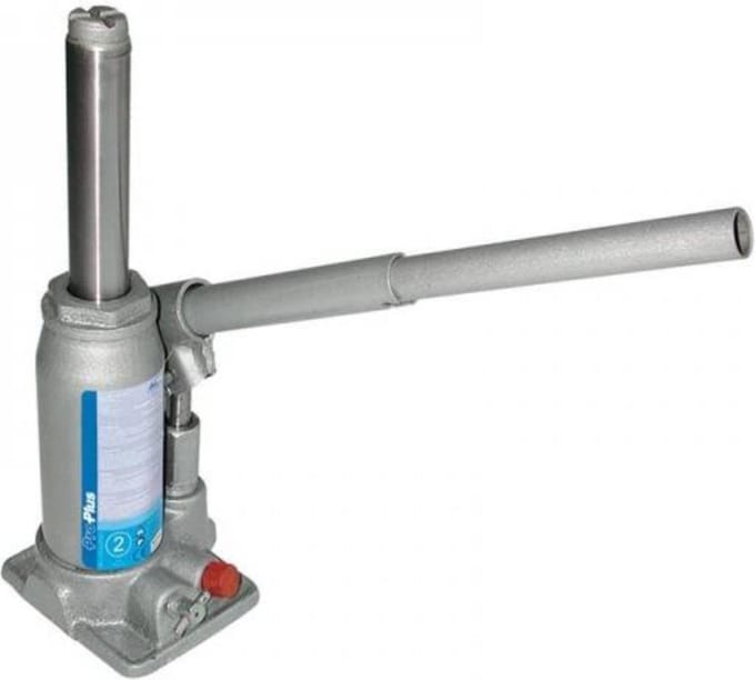 ProPlus Hydraulische potkrik - 2 ton - TÜV/GS-gekeurd - Compact ontwerp - Veilig gebruik
