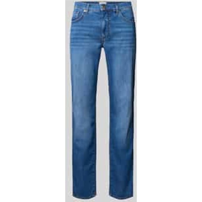 Brax Heren Jeans  Style CADIZ SKY BLUE USED, denim blauw regular, maat 38/32