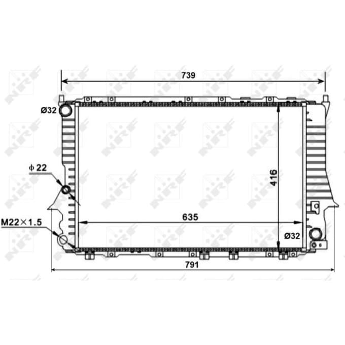 Radiator NRF 51318