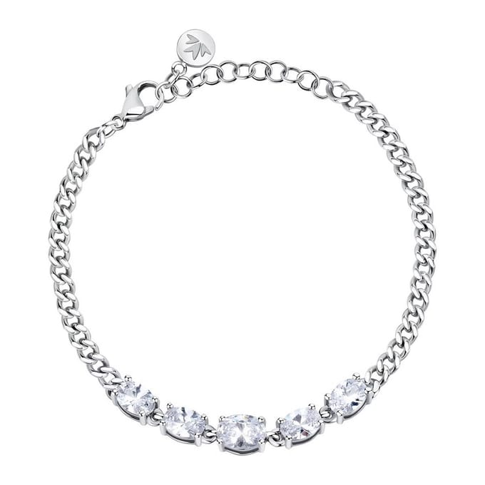 MORELLATO MORELLATO MODERN BRACELET WITH CLEAR CUBIC ZIRCONIA COLORI SAVY13