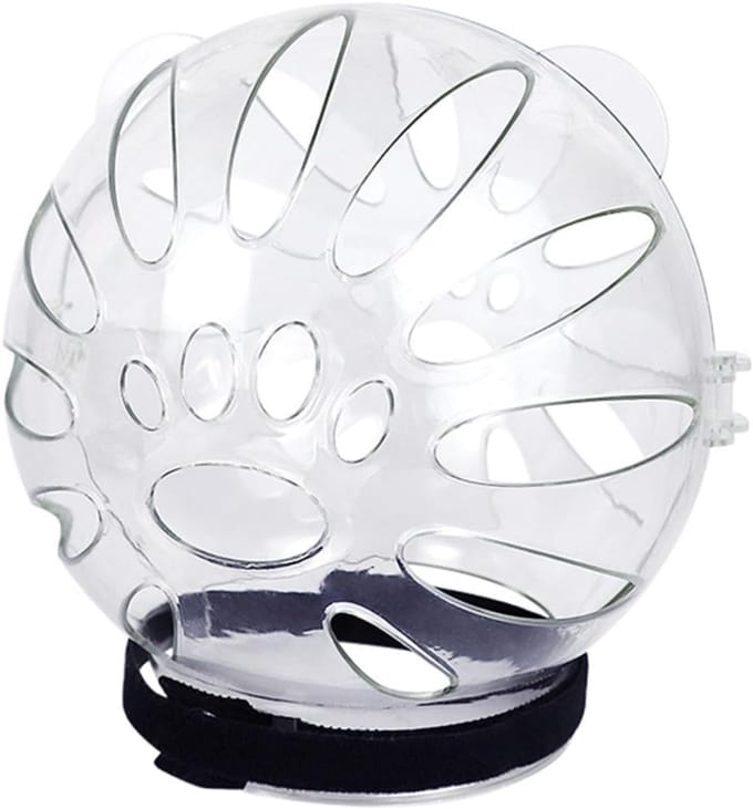 Pet Snout Nails - Puppy Muzzle - Kittens Muzzle - Mouth Guard - Cat Ball Mask - Cat Head Protective Cover - Space Helmet - ABS Hood - Bubble
