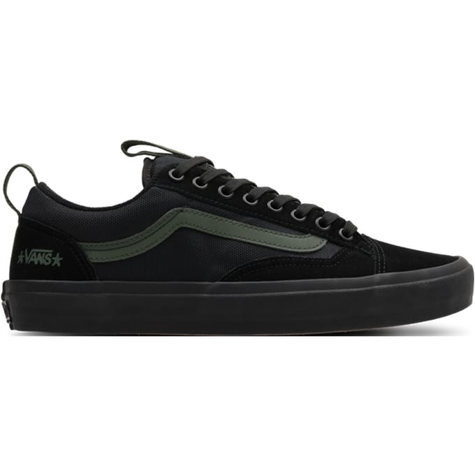 Vans Old Skool Sneakers Heren - Zwart - Maat 39 - Leer, Textil