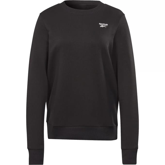 Dames sweatshirt met ronde hals Reebok Identity Small Logo French Terry