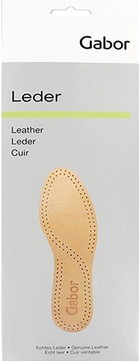 Gabor Leder - lederen inlegzool voor opvulling en comfort - 43