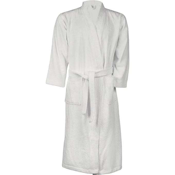 Luxe Kimono badjas merk Kariban White - L