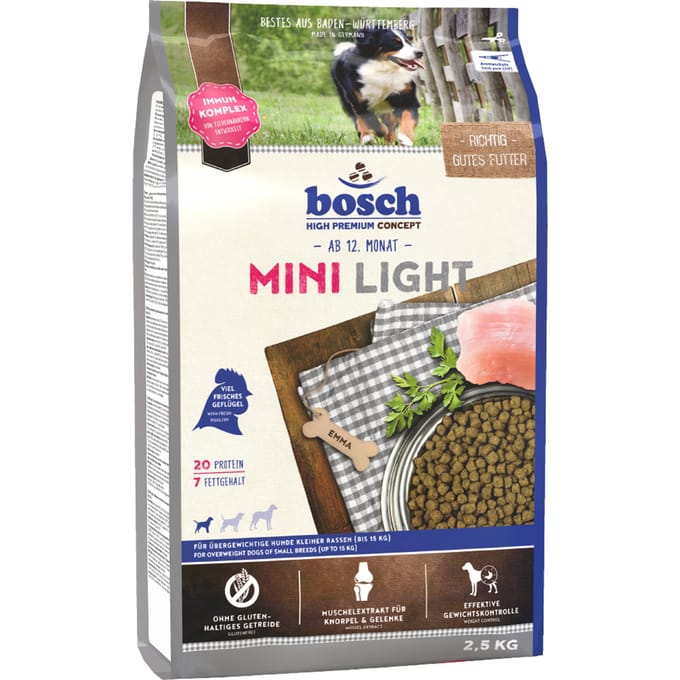 Bosch Mini Light Hondenvoer - Dubbelpak: 2 x 2,5 kg