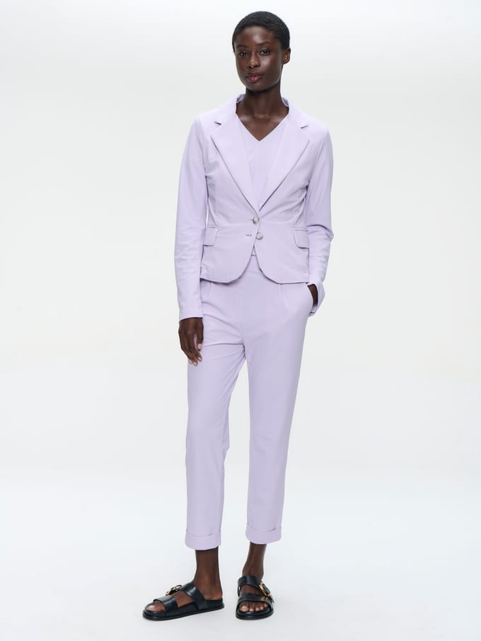 Solomon blazer technical jersey | Lila - Lila / S