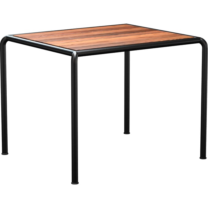 HOUE AVANTI eettafel 83 x 98 cm - thermo as - zwart