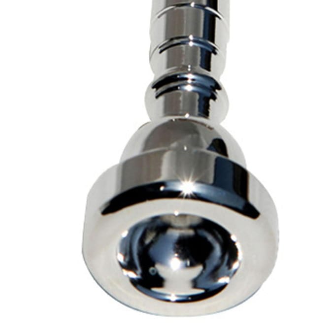 Bec de Trompette 7C Cuivre Plaqué Argent Anti-Rouille Surface Lisse Accessoires de Trompette pour gray