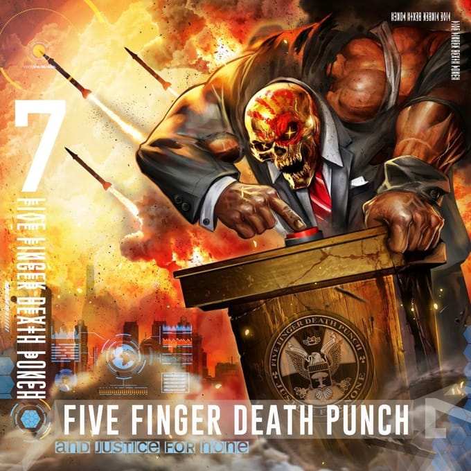 Five Finger Death Punch CD - And Justice For None - voor Geen - standaard