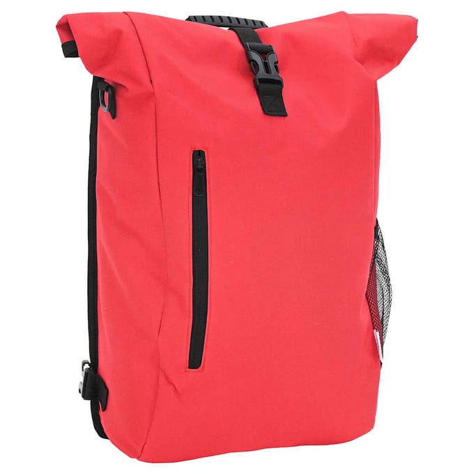 vidaXL - Fietstas - Rood - 31 - x - 13 - x - 58 - cm - Polyester