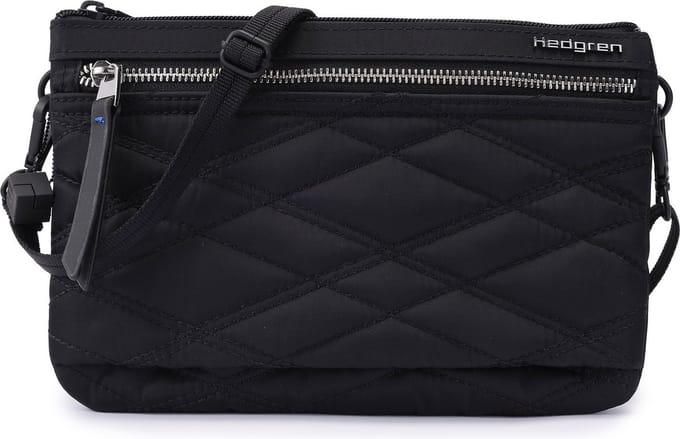 Hedgren Schoudertas Inner City Emma Crossover 3 CMPT RFID New Quilt Black Zwart