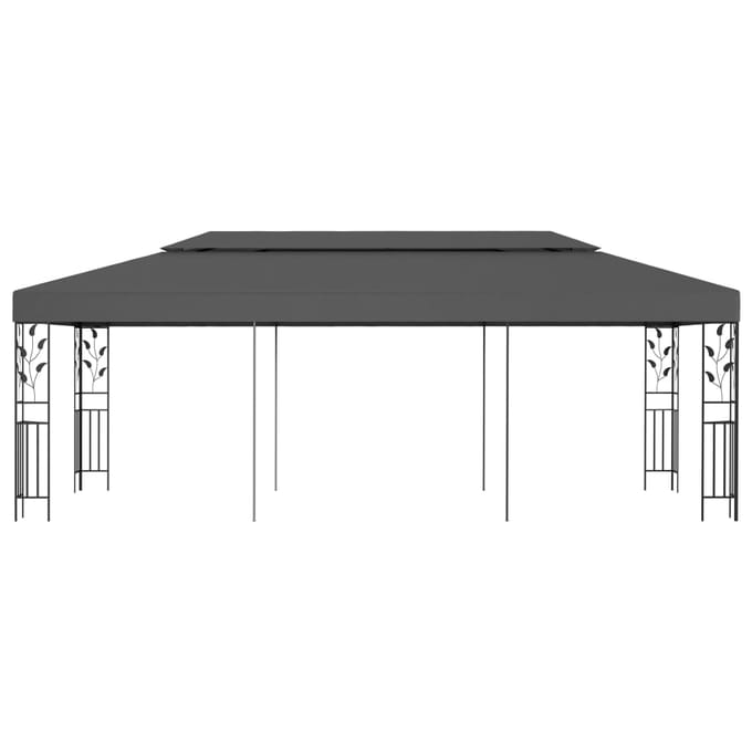 vidaXL - Prieel - 3x6 - m - antraciet