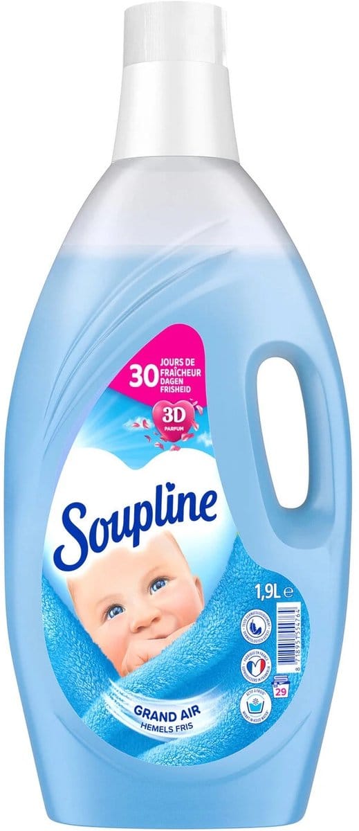 Soupline 1.9l wasverzachter hemels fris 29sc