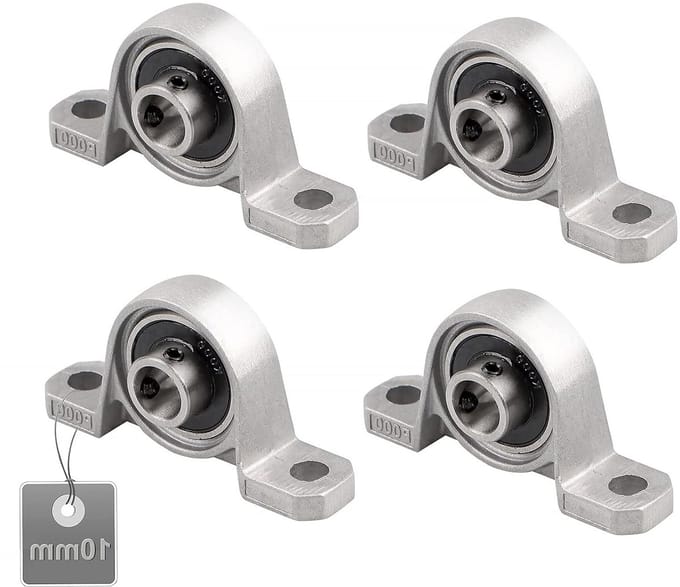 Solidchoice - Set van 4 Duurzame Staalager met Bevestigingsring voor 3D Printers
