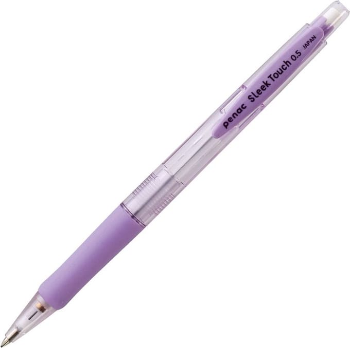 Penac Sleek touch - Mechanical Pencil - Transparant Paars - Vulpotlood - 0.5 mm