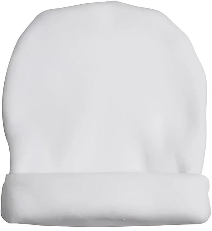 Nevolis® Fleece Babymuts Wit – Zacht en Warm
