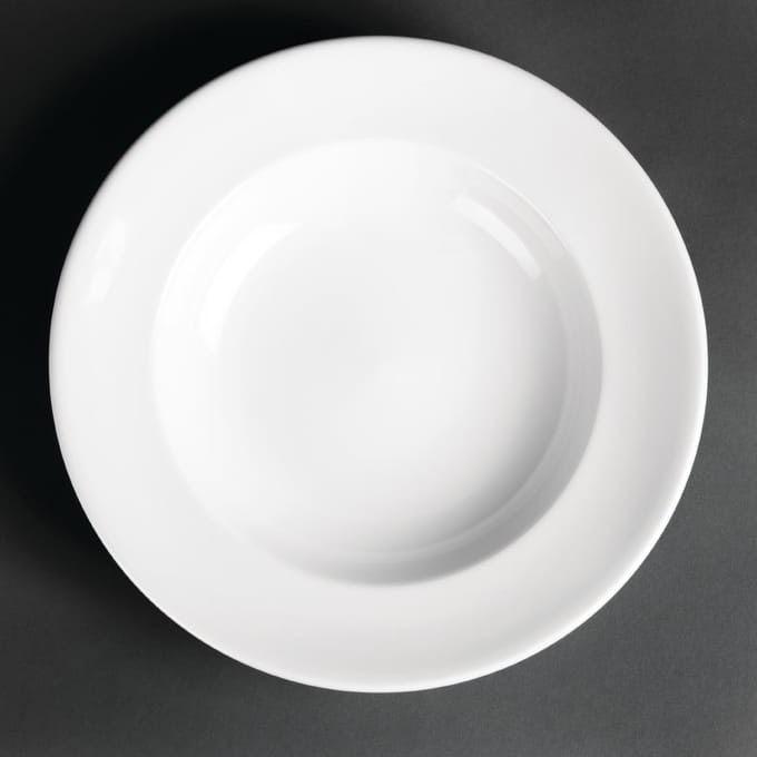 Royal Porcelain Classic White pastaborden wit 260mm (12 stuks)