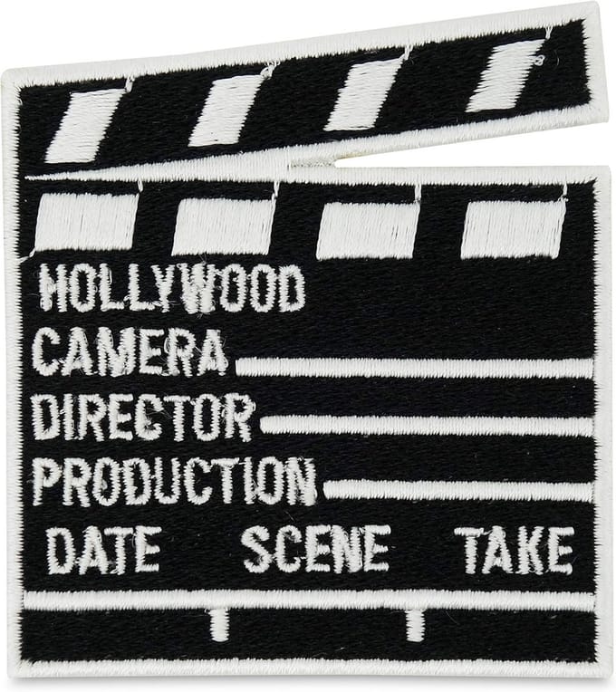 Grote Hollywood Ster Strijklappen Set - Strijken op Kleding en Textiel