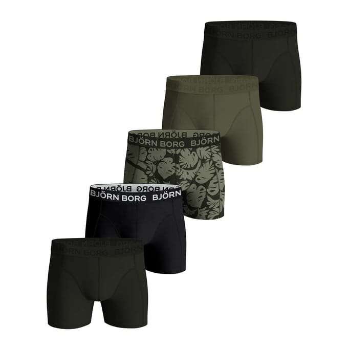 Katoenen boxershorts Björn Borg Stretch (x5)