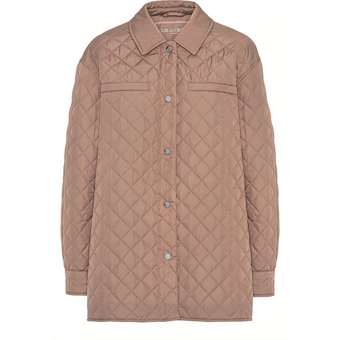 Ilse Jacobsen 10 Rezap34 Quilt Jacket Old Lavender Größe: 38 | Overshirts Outlet | Damen