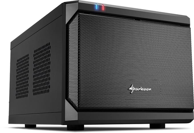 ATX Semi-tower Box Sharkoon 4044951016433 Black