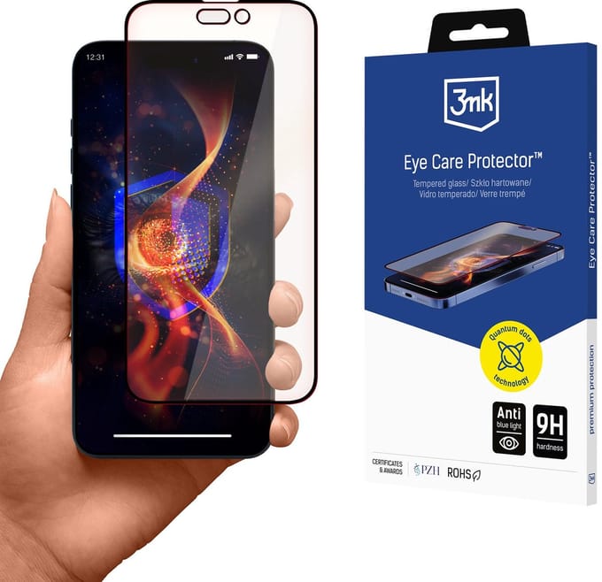 Screenprotectors Apple iPhone 14 Pro Max - 3mk Eye Care Protector