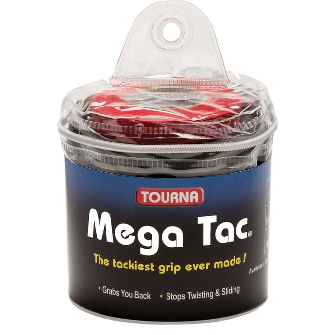 Tourna Mega Tac Verpakking 30 Stuks-Zwart
