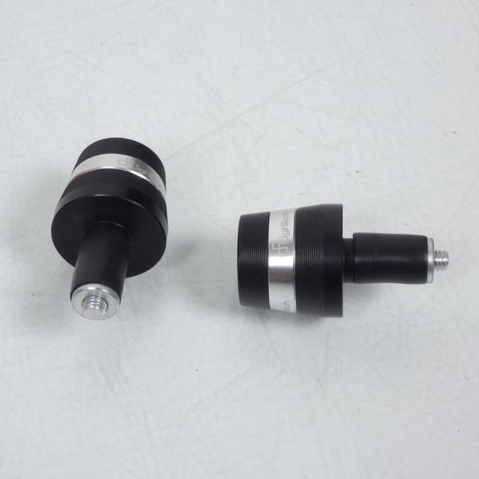 Paar stuurgewichten zwart alu Lightech voor scooter Yamaha 400 X-Max R 2013 tot 2017 KTM310NER Nieuw
