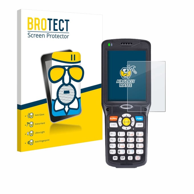 BROTECT - Screenprotector voor Unitech HT510A - Folie Beschermfolie Beschermglas matte