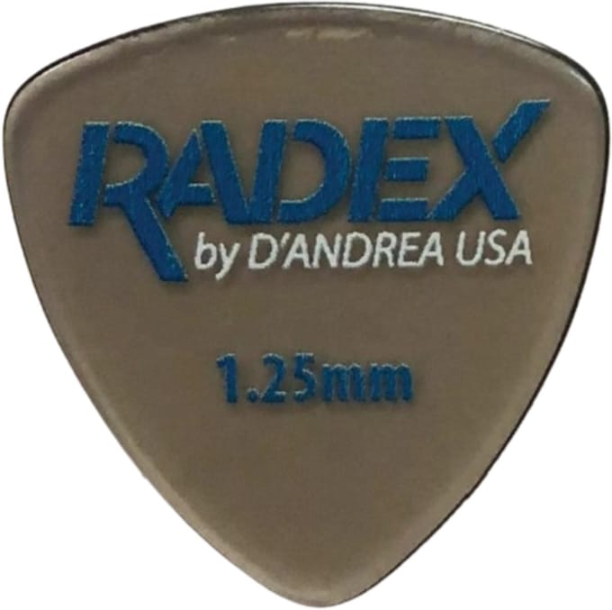 D'Andrea - Radex - 346 plectrum - 1.25 mm - 6-pack