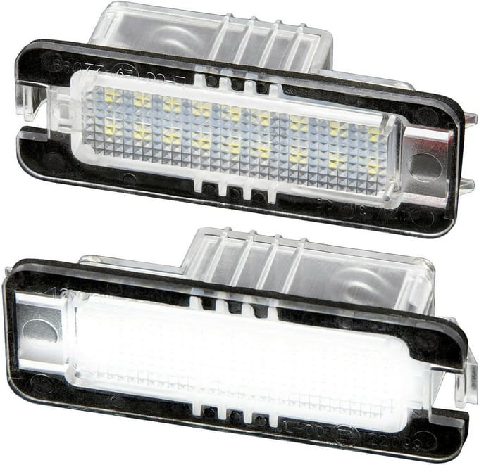 Kentekenplaatverlichting LED - Verlichtingseenheden - Auto Verlichting - Waterdicht Ontwerp - Wit