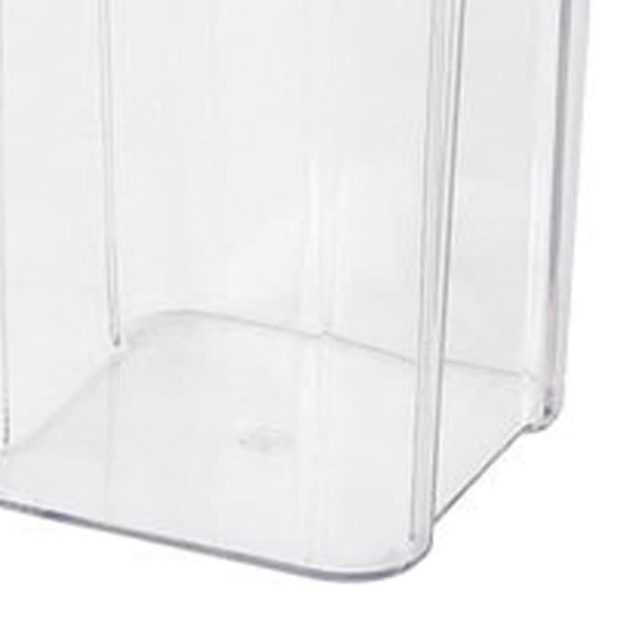 Voedselbewaarcontainer Mini Lunchbox Draagbare Afsluitbare Bewaarbox Transparant voor Kantoor white