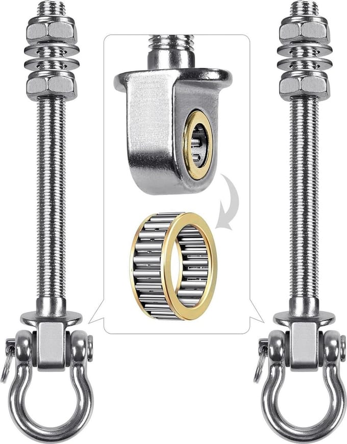 Swing Haken Hangmat Plafond - Heavy Duty Ophangset Bevestigingsset Haken