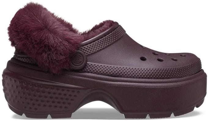 Crocs Stomp Lined Clog Dark Cherry 43/44 US M10/W12