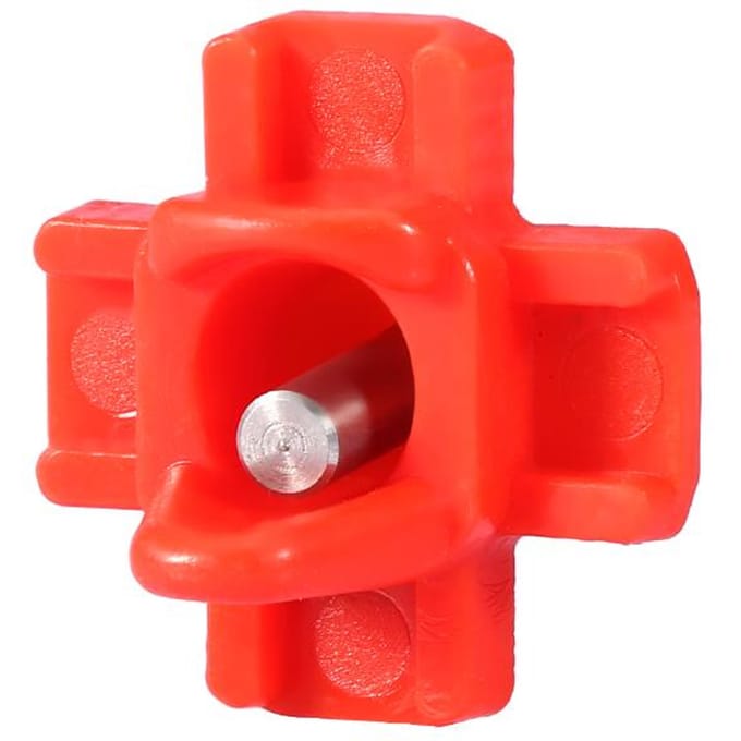 10pcs pack Automatic Chicken Feeder Nipples Water Drinking Dispenser for Poultry Farming red